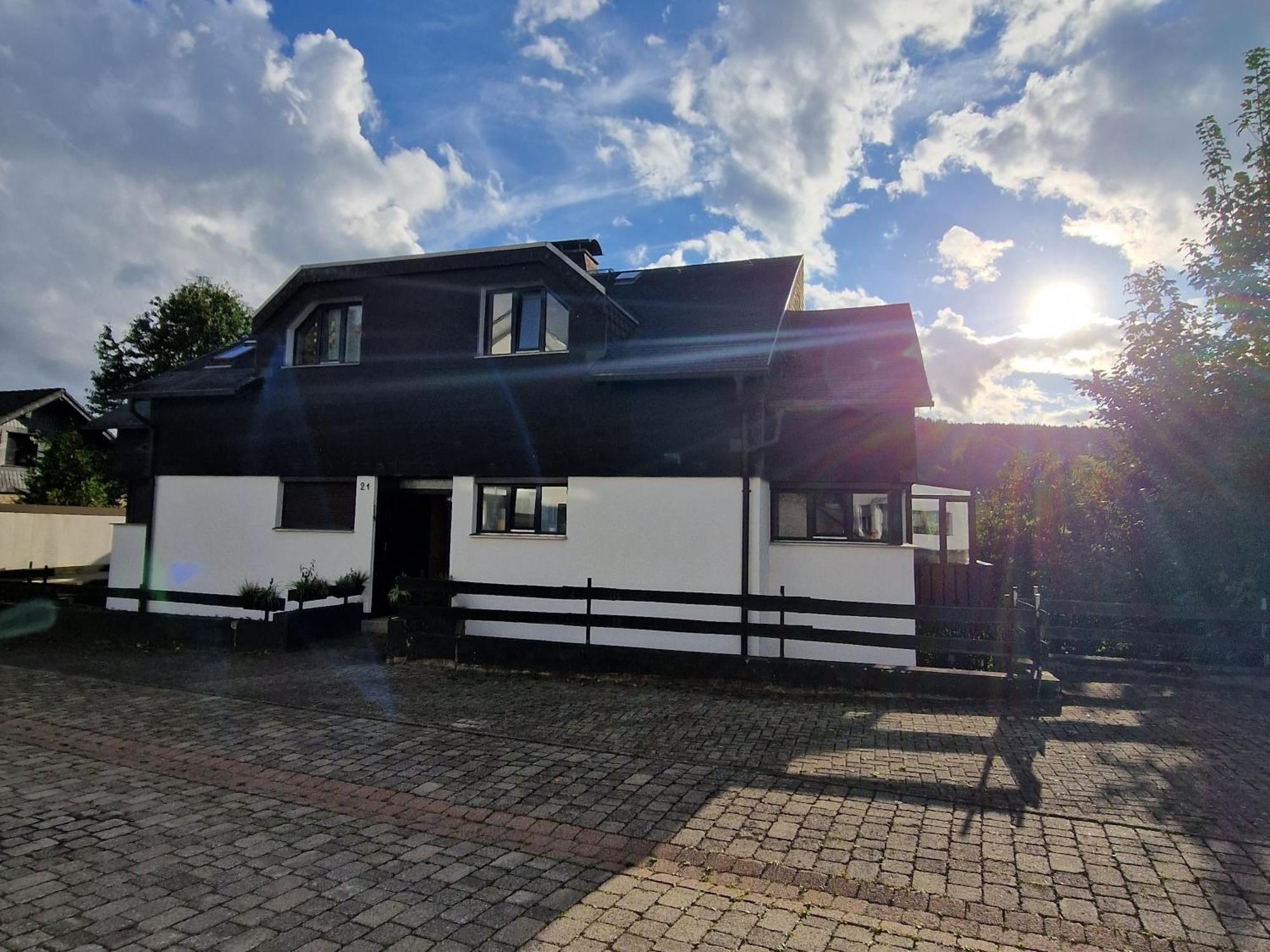 Ferienwohnung Fuchsbau Mit Kamin & Terrasse & Hunde Winterberg Exterior photo